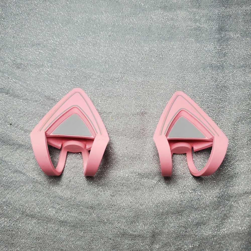 Razer Kitty Ears for Kraken‎ Headsets Quartz Pink Silicone Cat Ear Attachment